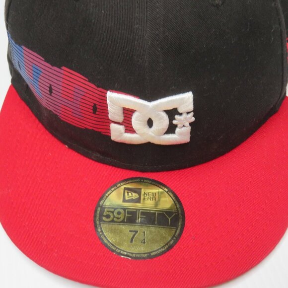 DC SHOES New Era 59 FIFTY Fitted Hat Cap 7 1/4 - Picture 8 of 8